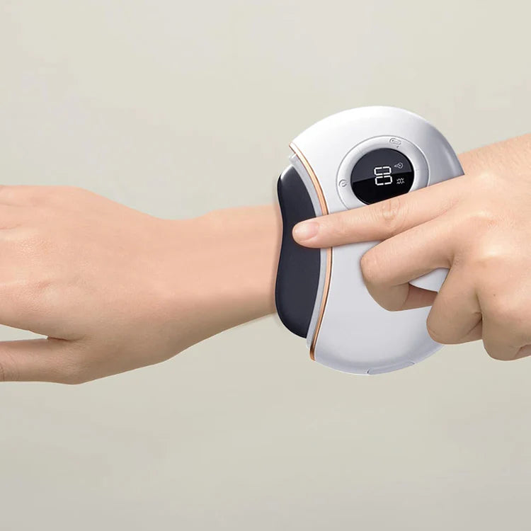 Professional Heated Stone Gua Sha Facial Massager for Face, Chin, Neck, Body - Anti-Aging Beauty Tool