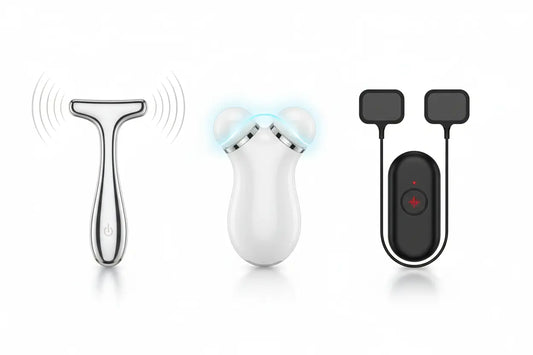Facial Massage Devices Comparison: Vibration vs Microcurrent vs EMS