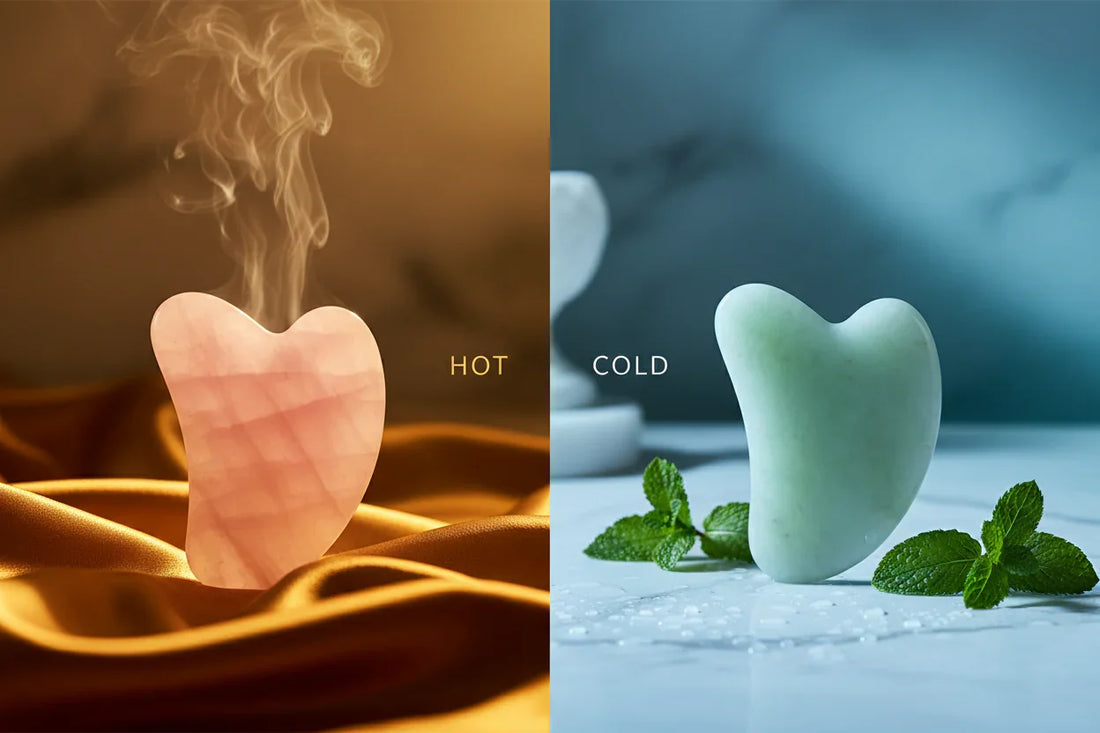 Hot vs Cold Gua Sha: Which is Right for Your Skin Type?