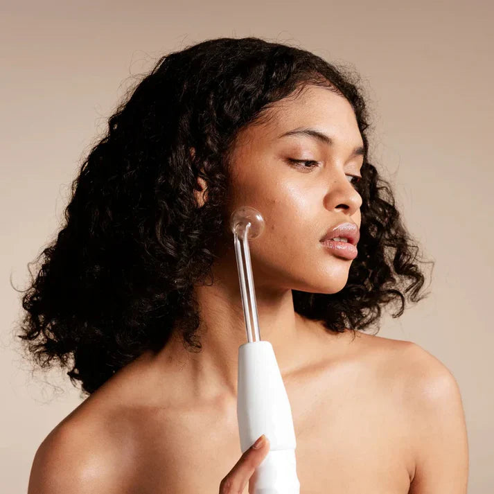 High-frequency wand for acne treatment and skin rejuvenation